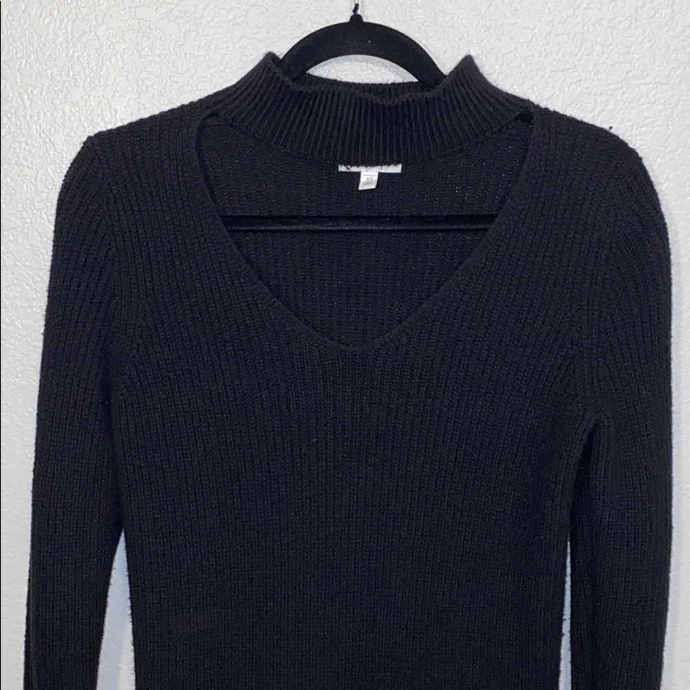 BP Cutout Choker Sweater Dress - Picture 6 of 8